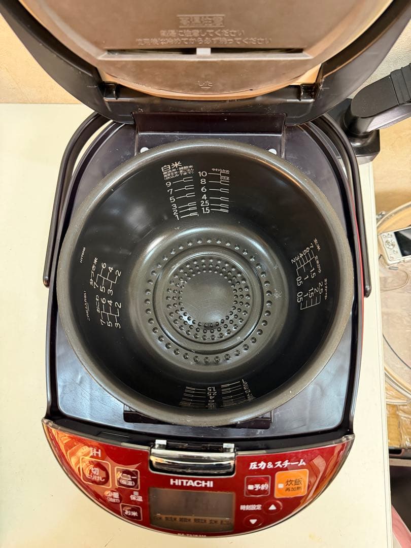 HITACHI RZ-TS183M 1,8L 2019 年製 IHジャー炊飯器 - メルカリ
