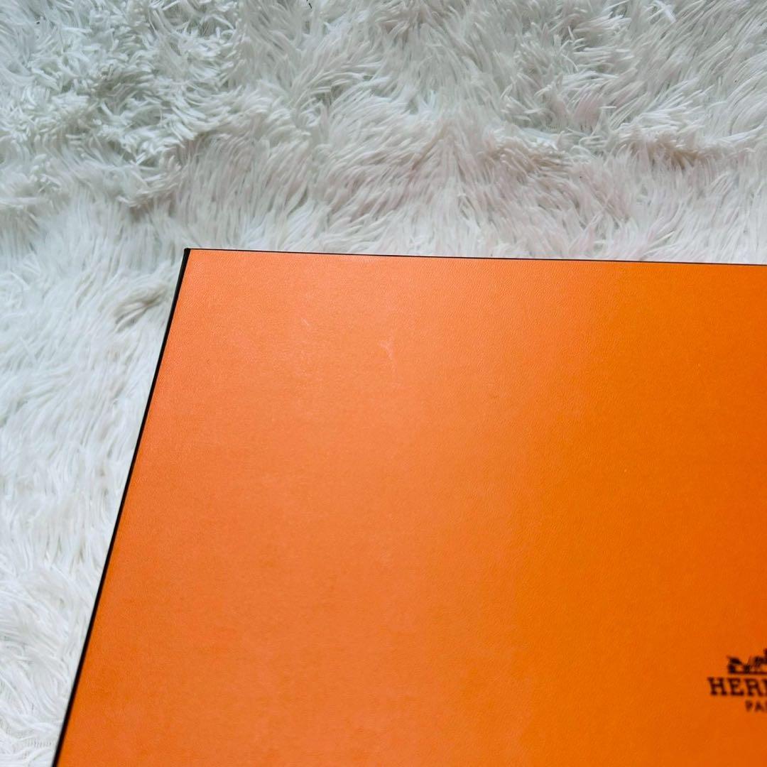 HERMES 空箱のみ ギフトBOX オレンジ 095 バーキン ケリー - メルカリ