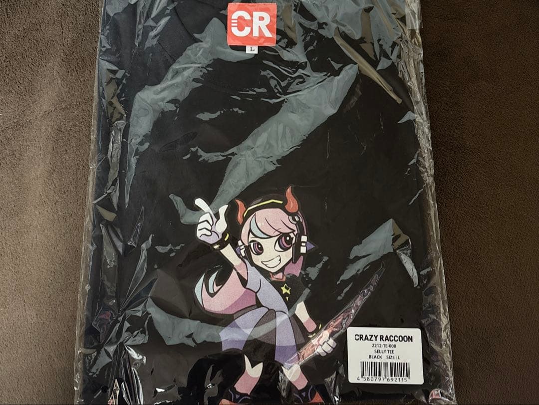 CRAZY RACCOON Selly Tシャツ Lサイズ - メルカリ