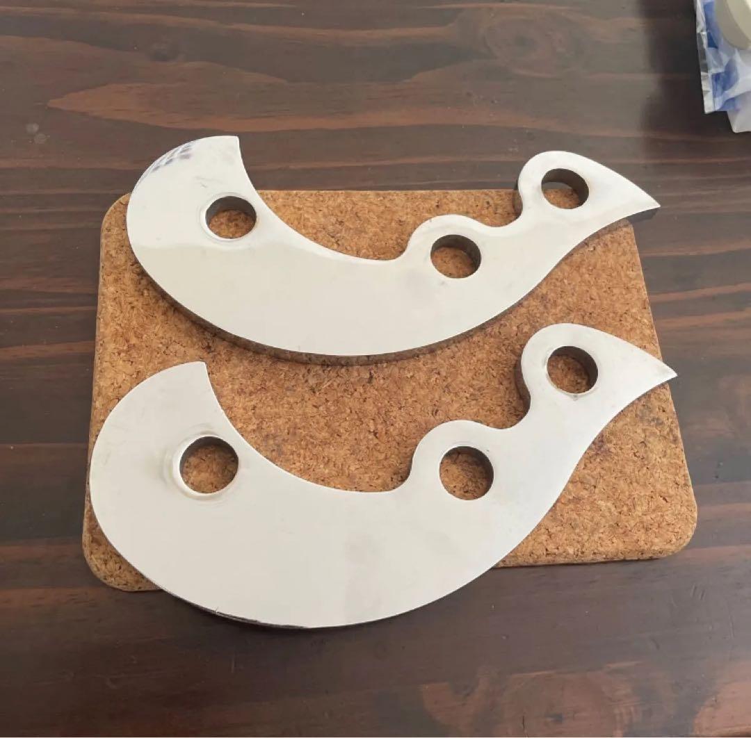 アルミ製ポリッシュマウンティングブラケット OZ-TECH（オズテック）アルミマウントブラケット【フル】（2PC