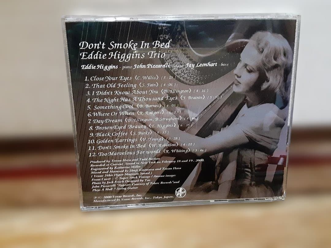 エディ・ヒギンズ・トリオ CD ベッドで煙草はよくないわ VENUSレコード