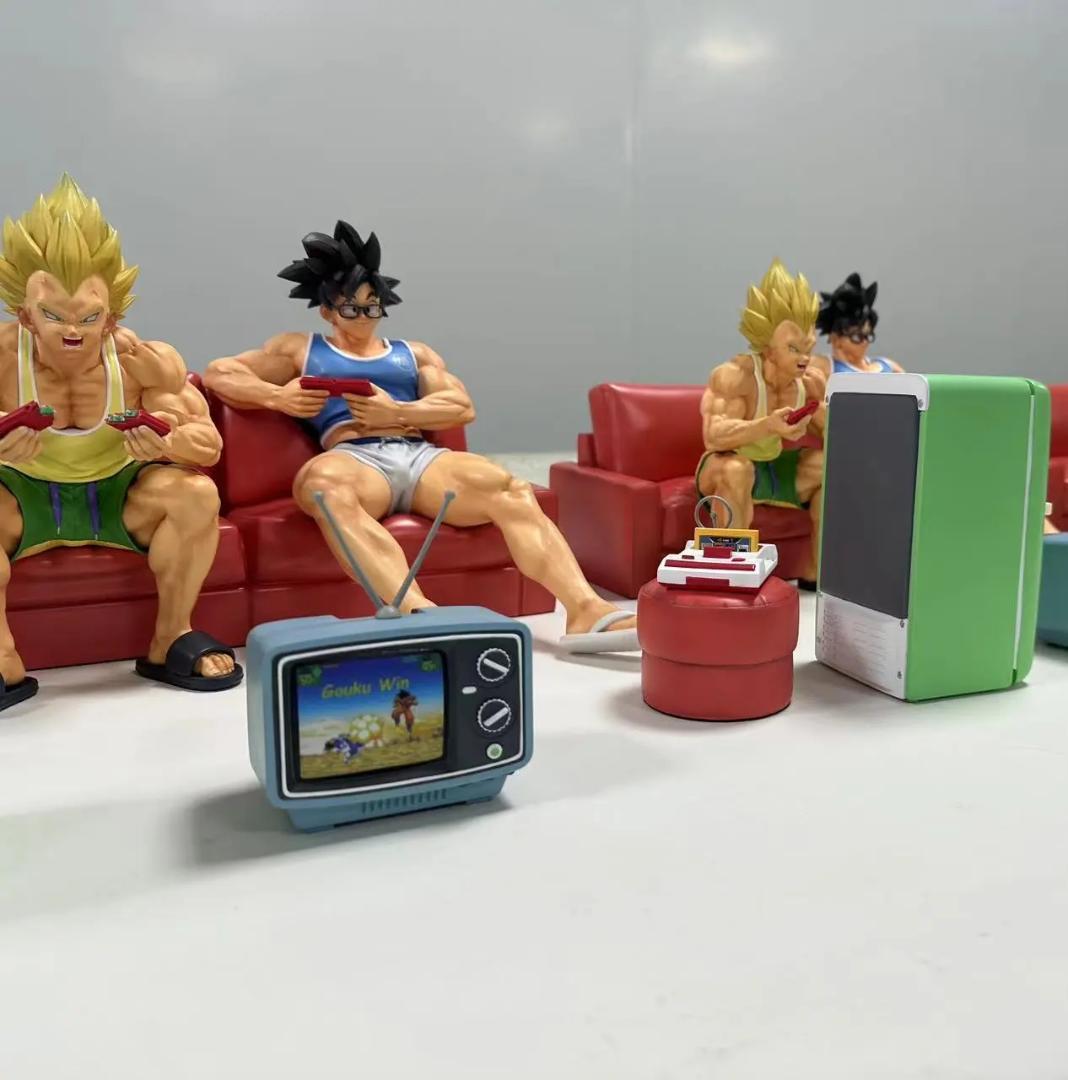 ドラゴンボール ベジータ 孫悟空 ガレージキット フィギュア 1/6