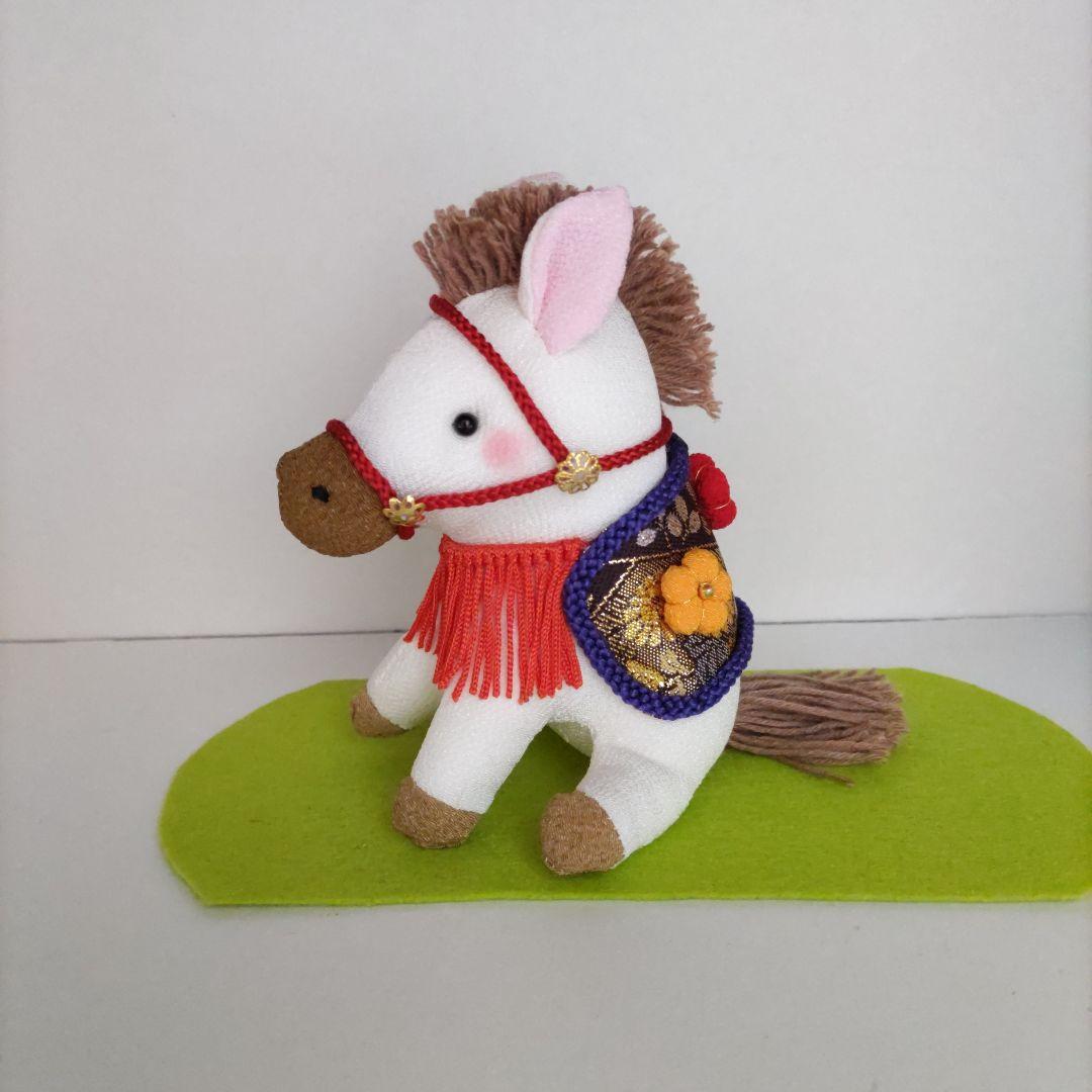 ちりめん細工 干支 午年 正月飾り - メルカリ