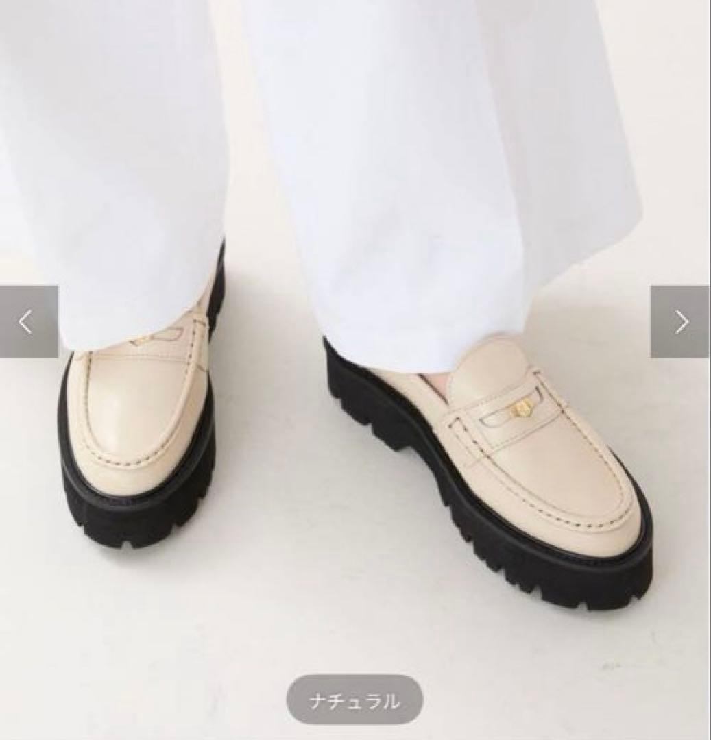 CAMINANDO 別注ボリュームソールローファー　ナチュラル CAMINANDO（カミナンド） ローファー 「別注」 「CAMINANDO」レザー