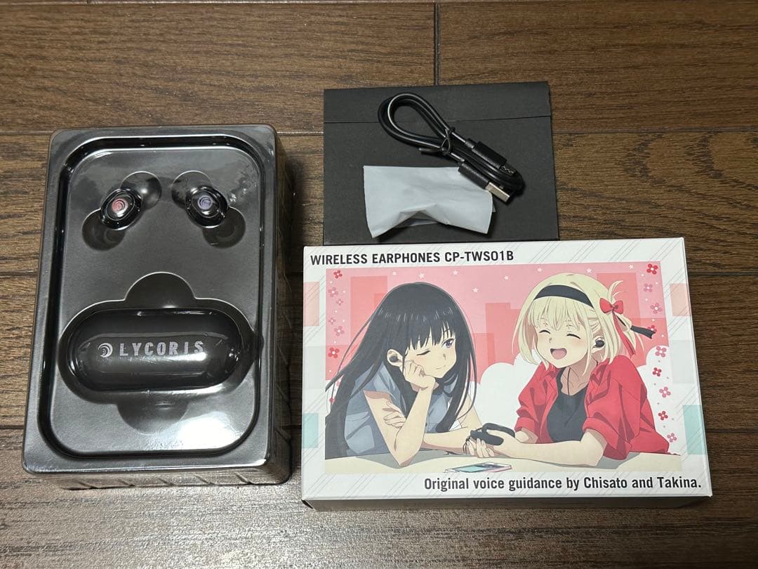 リコリスリコイル ワイヤレスイヤホン 錦木千束 井ノ上たきな ONKYO