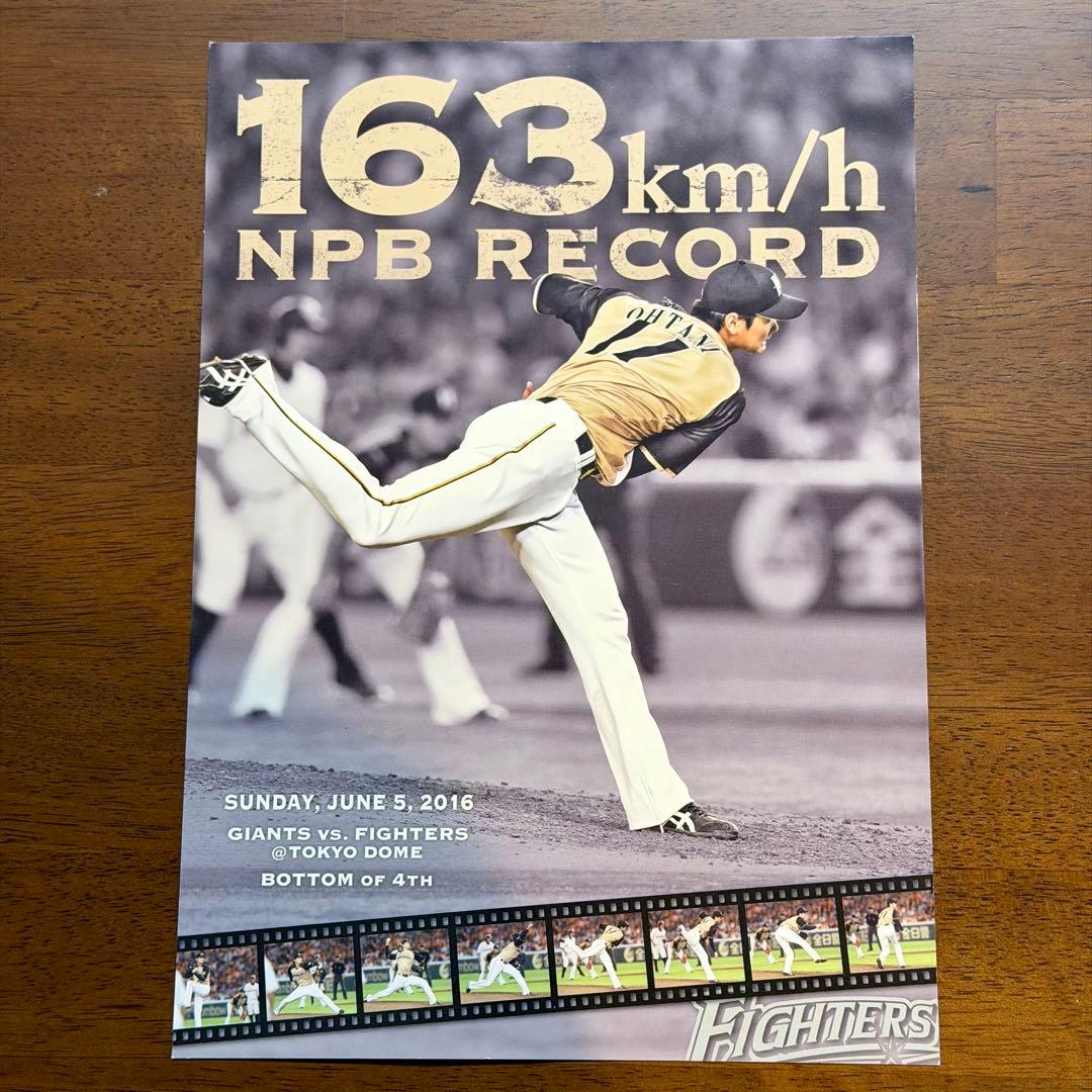 大谷翔平 NPB RECORD - メルカリ
