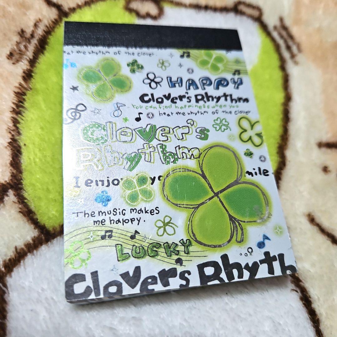 平成レトロ！クローバー メモ帳 - メルカリ