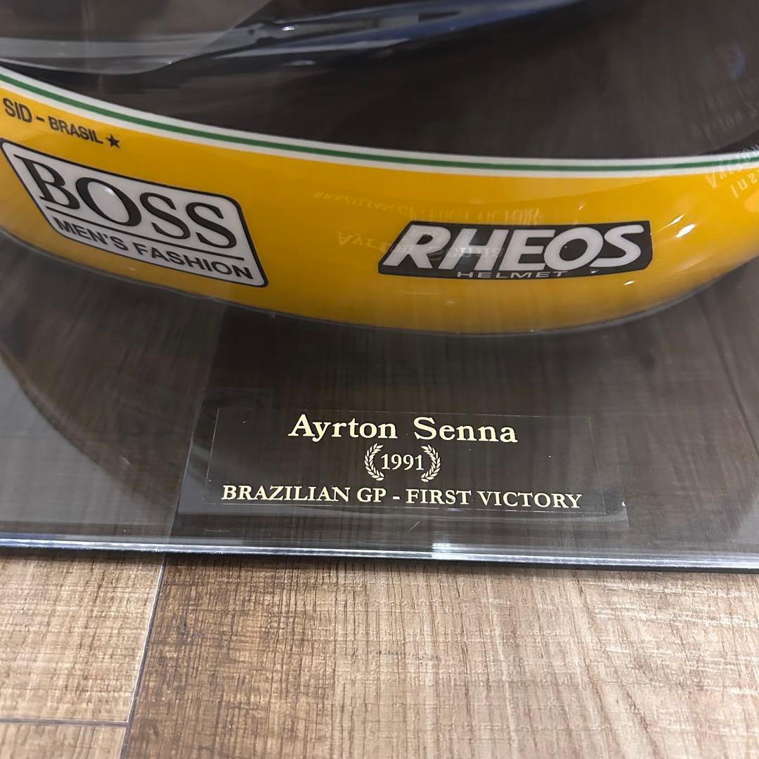超レア品 アイルトン・セナ 公認レプリカヘルメット 限定1000個 1991年