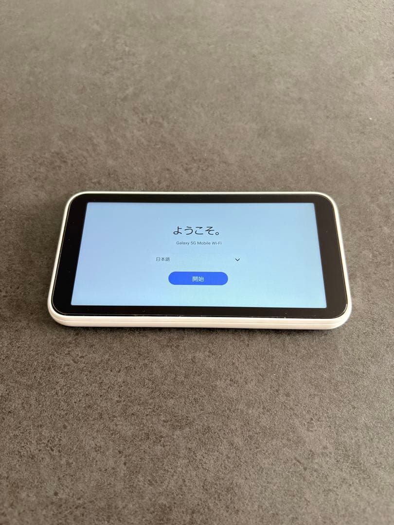 Galaxy 5G Mobile Wi-Fi SCR01 SIMフリー 美品 Galaxy 「新品未使用品」Galaxy 5G Mobile Wi-Fi SCR01 White WiFi