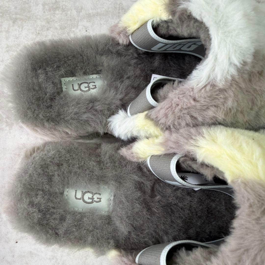 ⭐️未使用⭐️UGG アグ フラッフイヤー スライド サンダル 25cm
