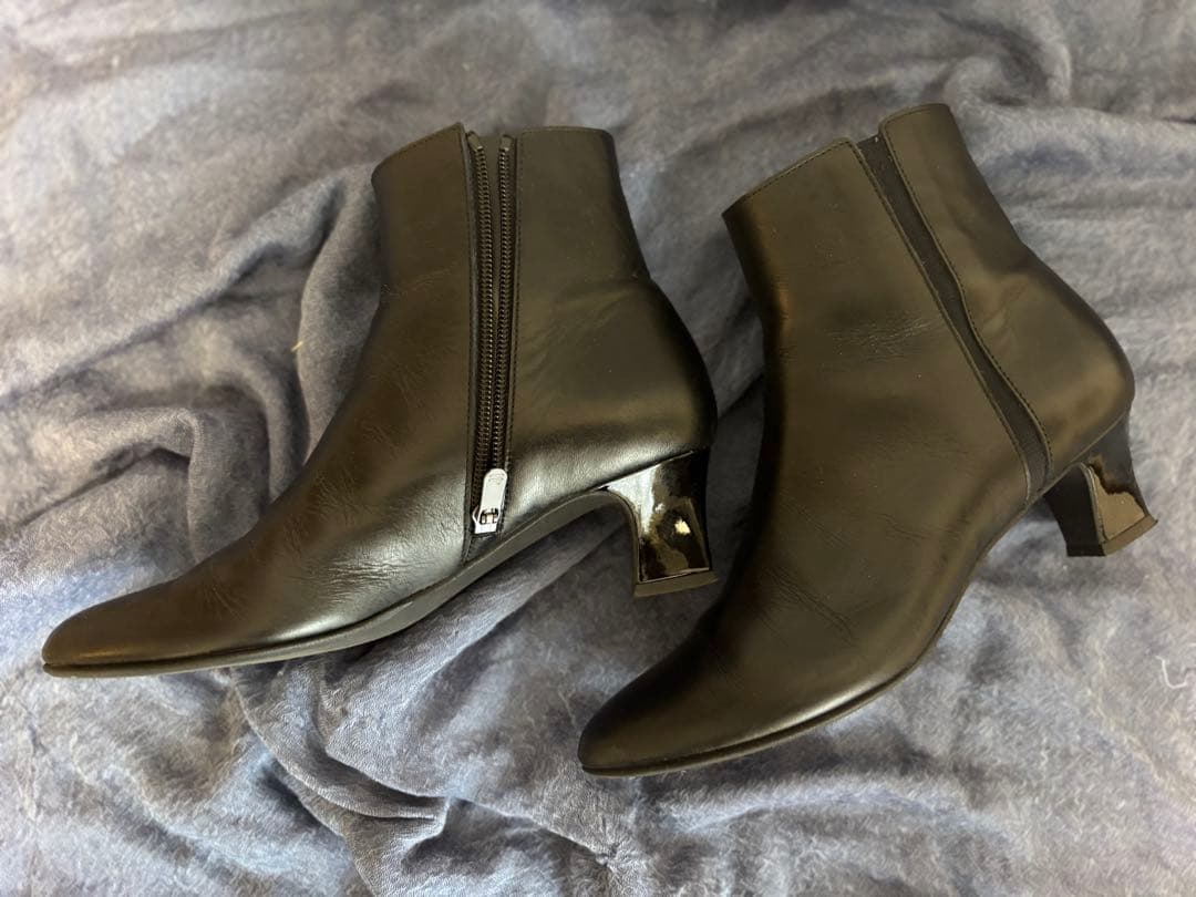 銀座かねまつ　ミススレンダーブーツ 23.5cm