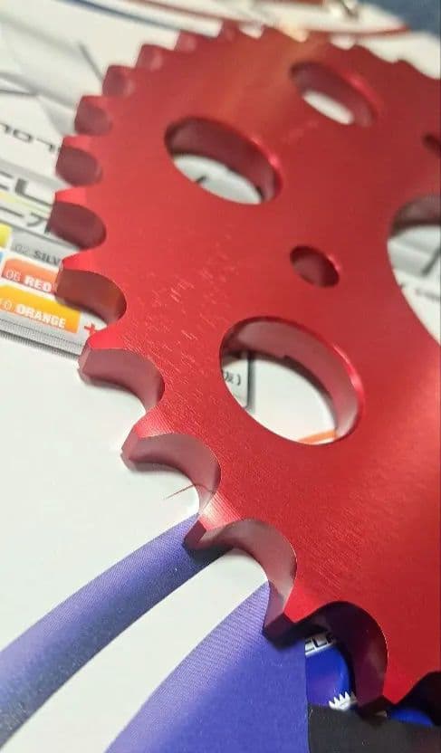 ホークCB250/400T.N X.A.M ドリブンスプロケット