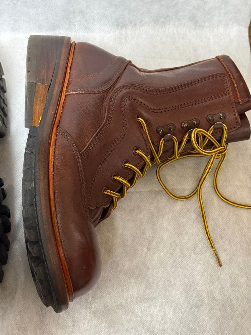 ミハラヤスヒロ レースアップブーツ ロガーブーツ - メルカリ