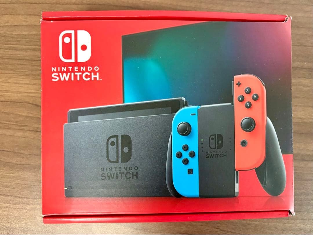 Nintendo Switch 本体 青/赤 ジョイコン付き 任天堂（Nintendo） 新品/任天堂純正/日本国内仕様 Switch専用 Joy-Con