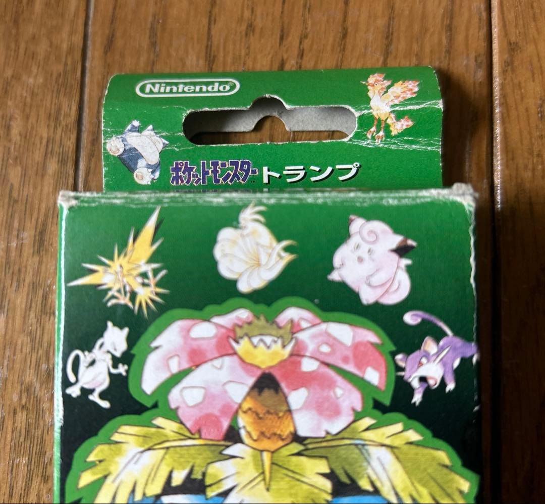 稀少】ポケットモンスター 緑 トランプ ポケモン 任天堂 初代