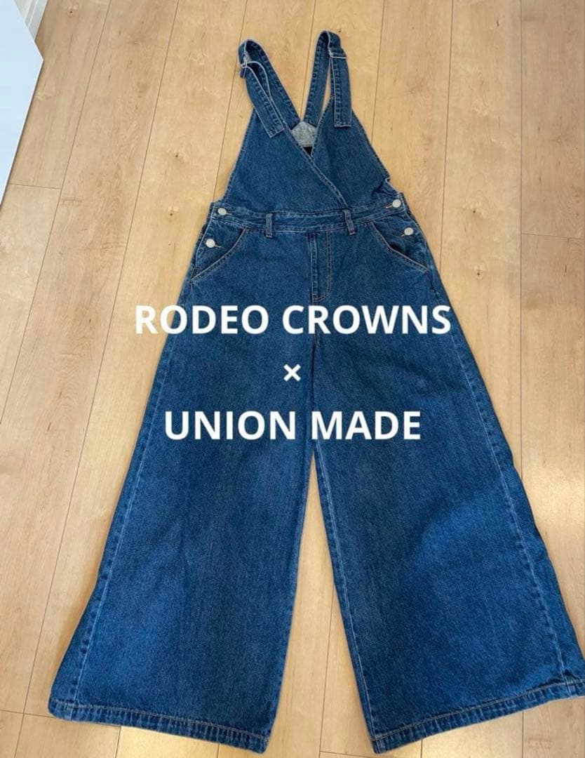 RODEO CROWNS×UNION MADE オーバーオール美品 - メルカリ