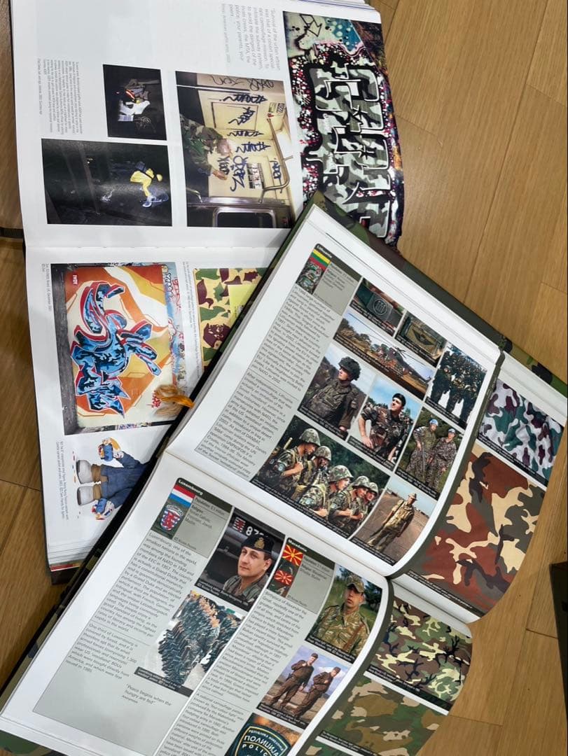 DPM maharishi 迷彩 アートブック