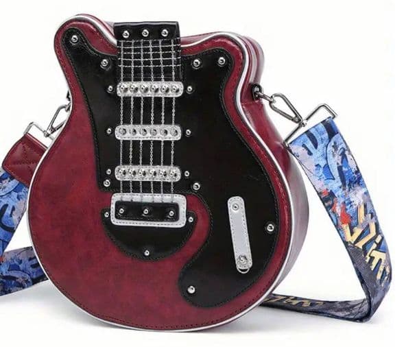 クイーン Queen ブライアンメイ レッドスペシャル型バッグ 新品未使用