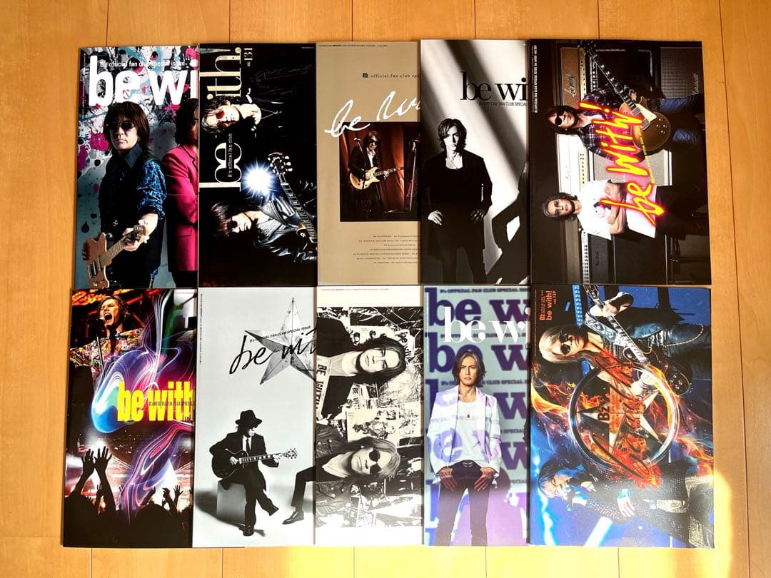 B'zファンクラブ会報誌 Vol 130〜139 10冊 - メルカリ