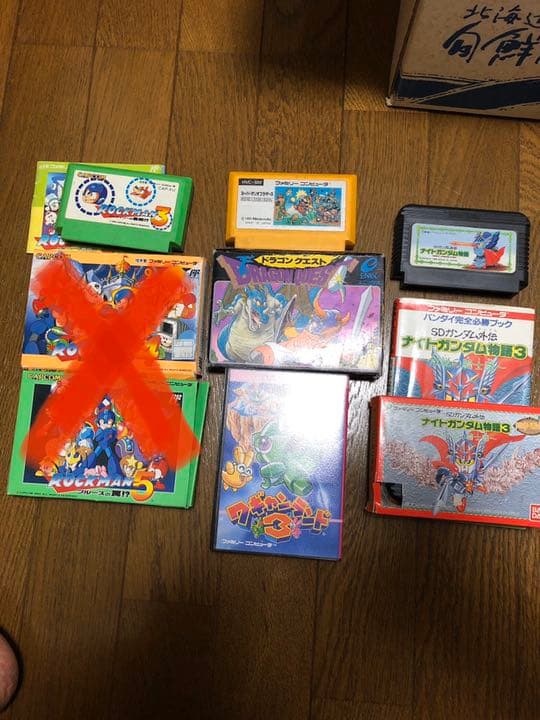 ファミコンソフト&攻略本セット