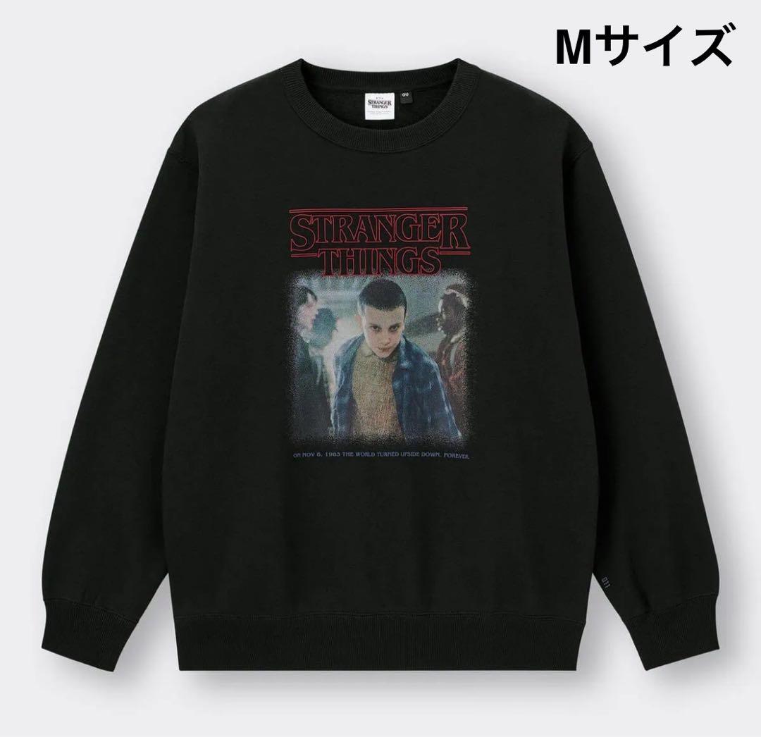 GU ストレンジャーシングス ヘビーウェイトスウェットプルオーバー M