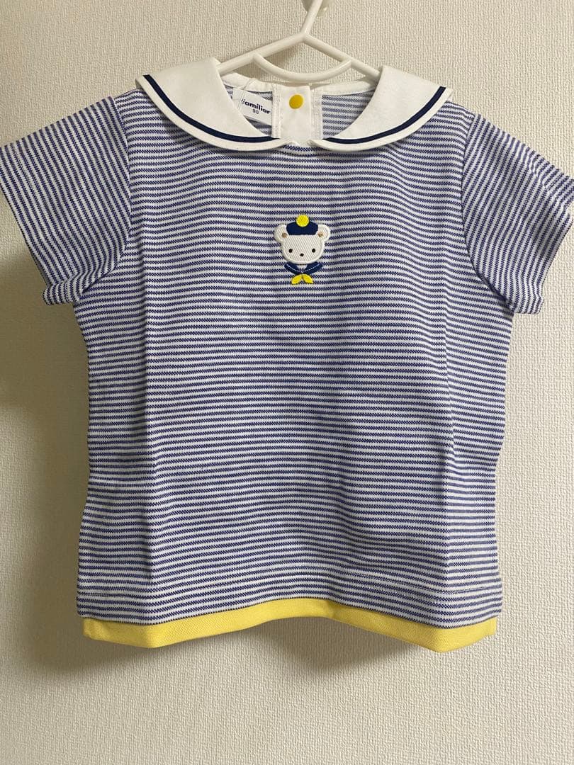 familiar 半袖セーラーTシャツ セーラーTシャツと4分丈パンツのセット｜ファミリア公式オンライン