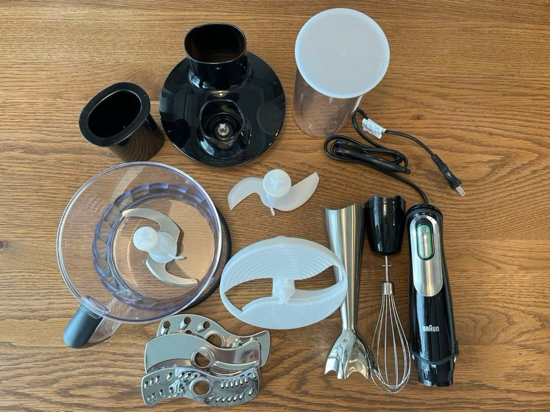 BRAUN ハンドブレンダー マルチクイック7 ハンドブレンダー マルチクイック7 ブラック MQ7085XBG BRAUN