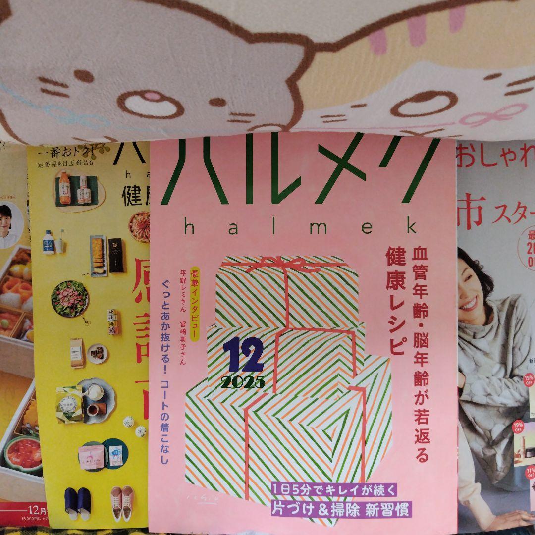 ハルメク 2025年12月号最新版3冊 - メルカリ