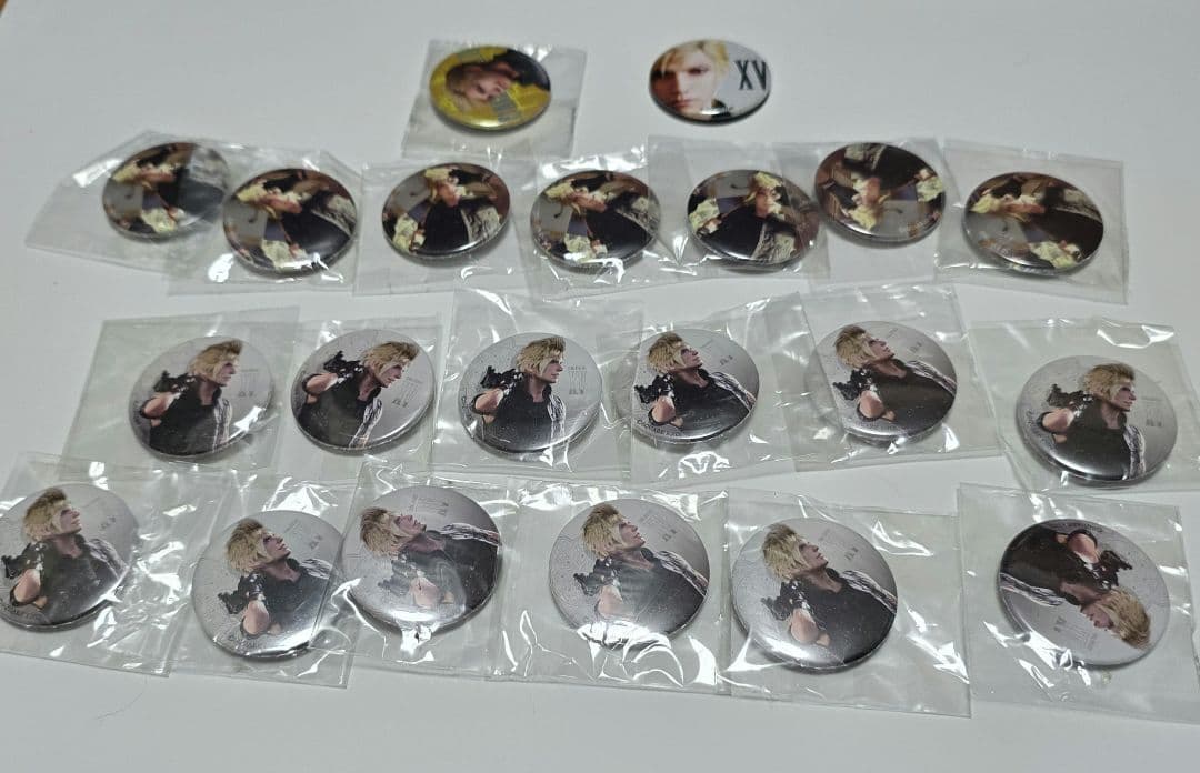 FF15 スクエニカフェ 缶バッジ プロンプト まとめ売り FF15 スクエニカフェ 缶バッジ プロンプト まとめ売り