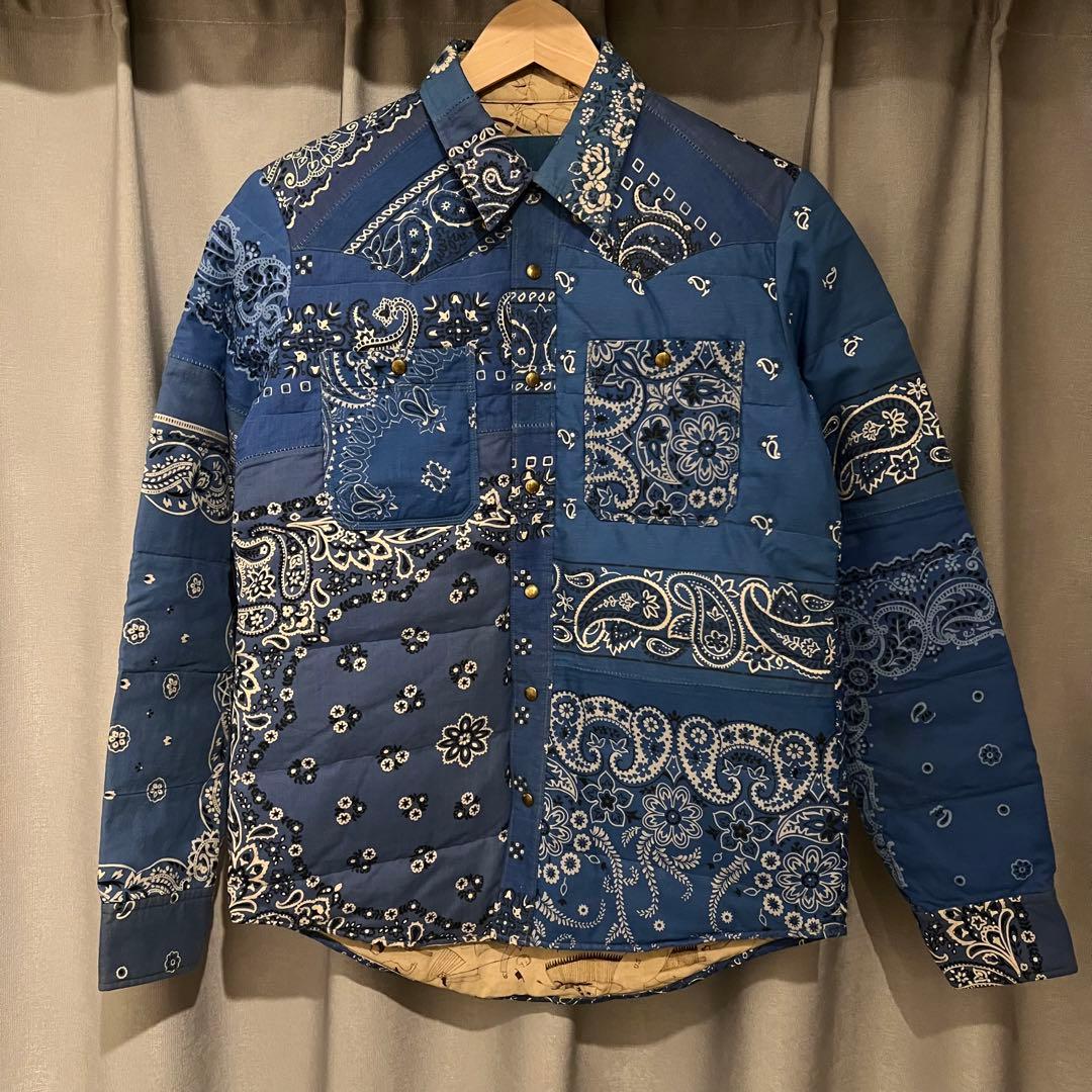 visvim ICT KERCHIEF DOWN JKT BANDANA - メルカリ