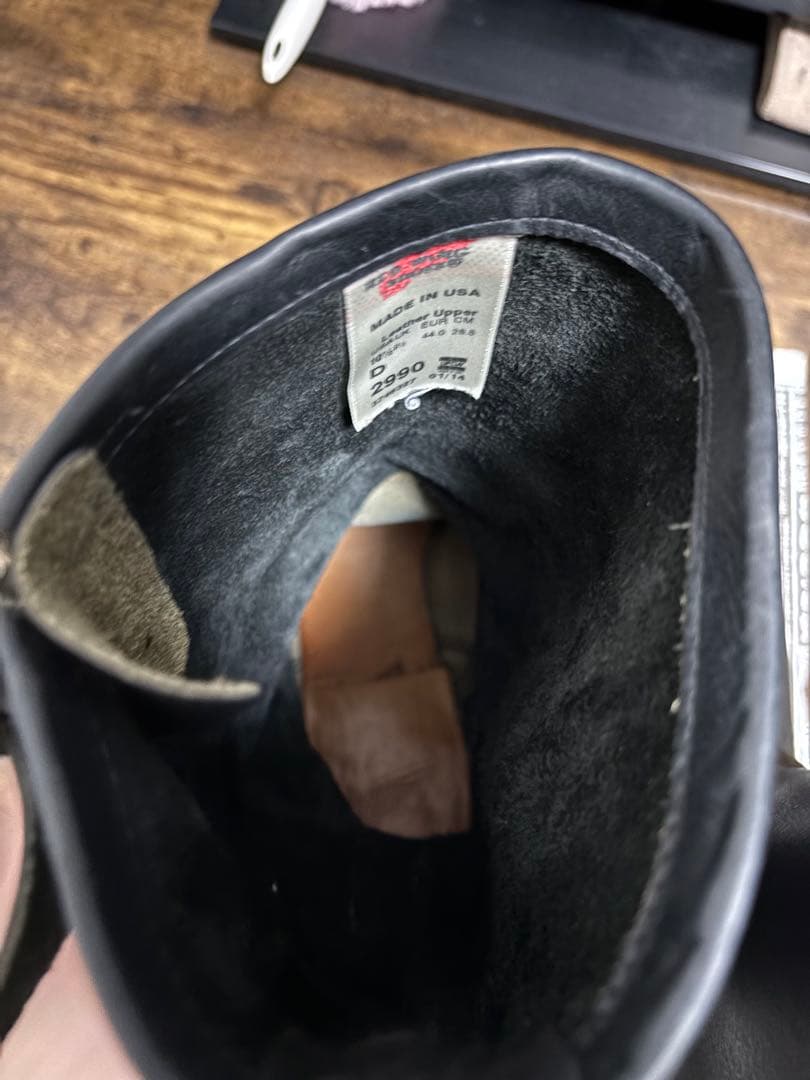 靴 Red wing engineer boots 2990 28.5cm