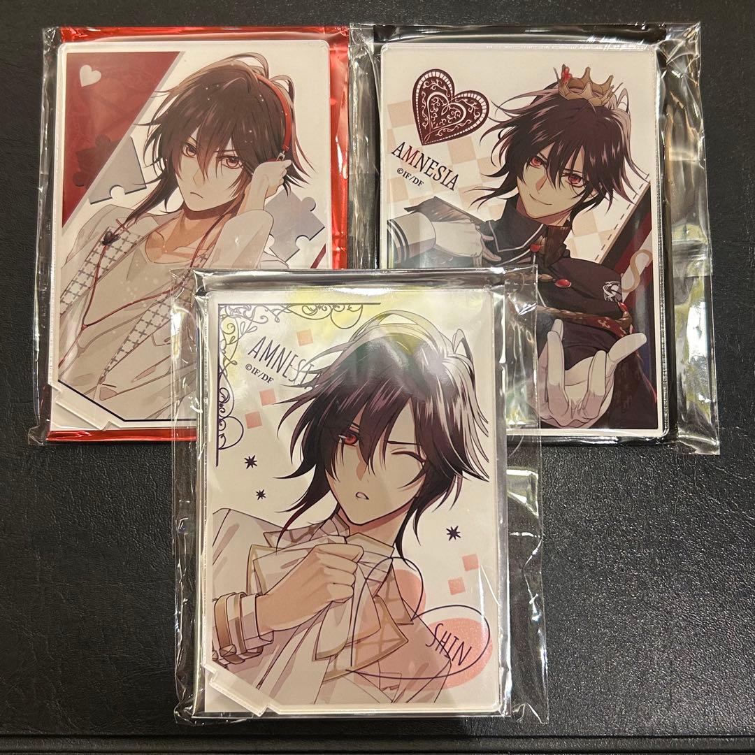 AMNESIA アムネシア オトスト バレンタイン アクスタ シン 3種セット