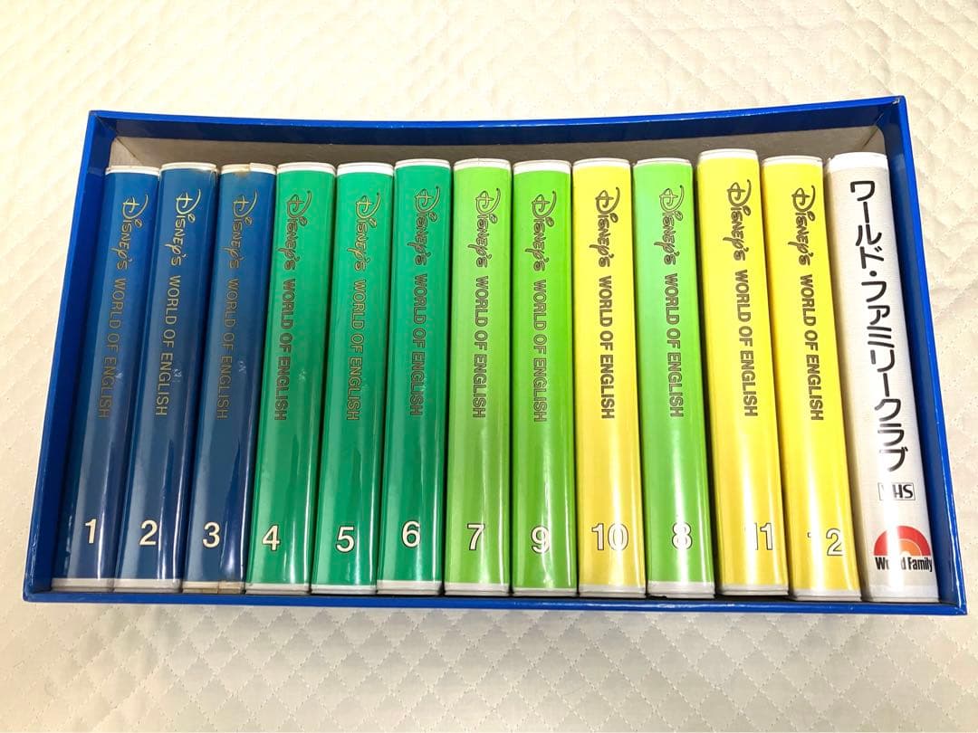 ディズニー 英語 システム WORLD OF ENGLISH ビデオ VHS - メルカリ