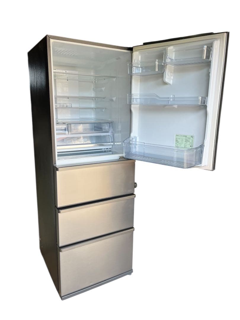 AQUA 冷蔵庫 AQR-V43M(S) 2021年製 430L 動作確認済み - 冷蔵庫