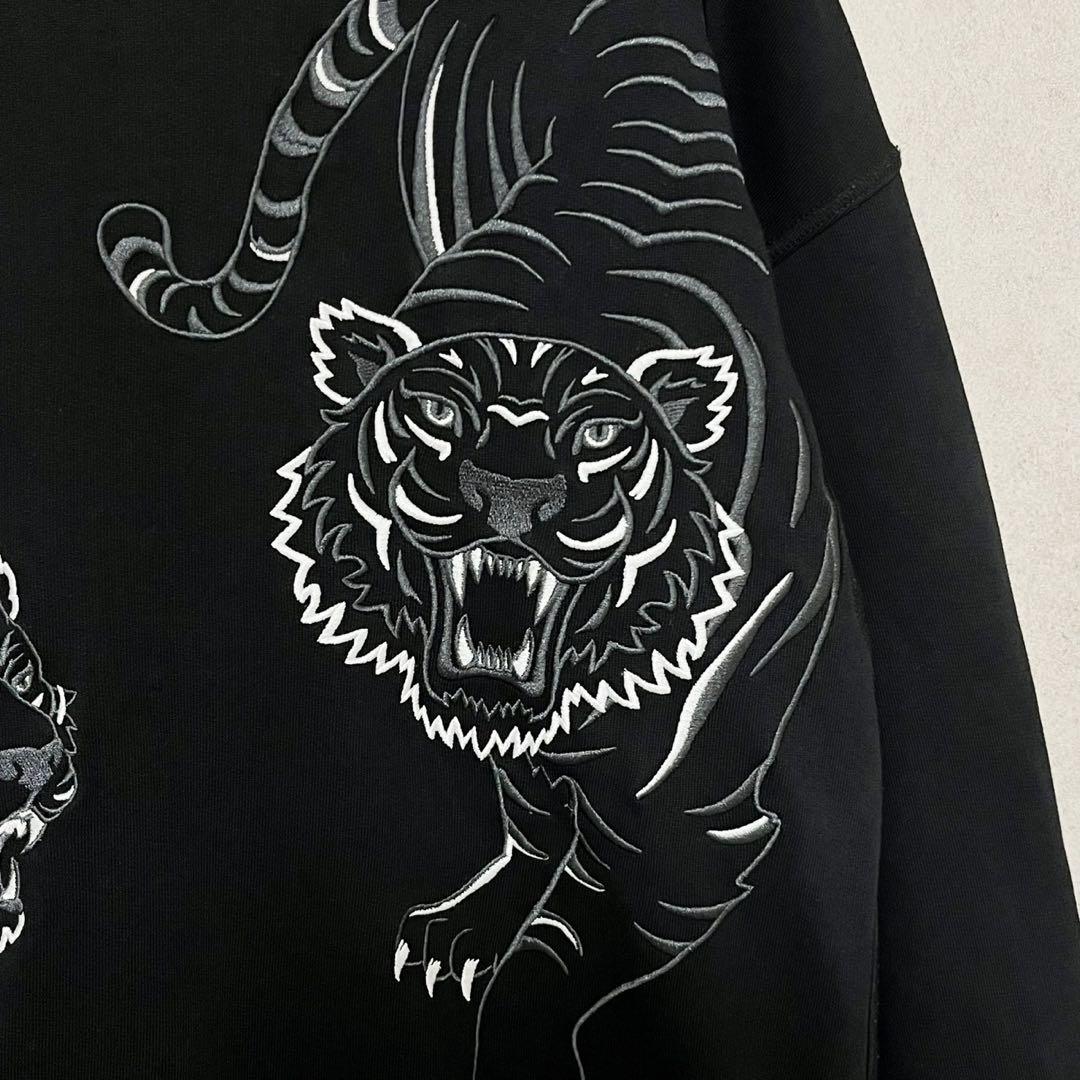 専用【レア美品】KENZO タイガー2匹刺繍 スウェット - メルカリ