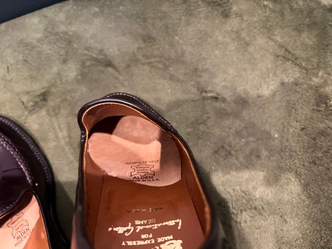 Alden ビームス別注 コードバンローファー N6214 マディソンスリッポン