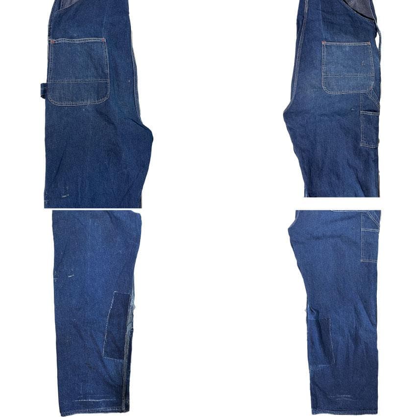 1950年代 PENNEY´S BIG MAC デニムオーバーオール 縦落ち