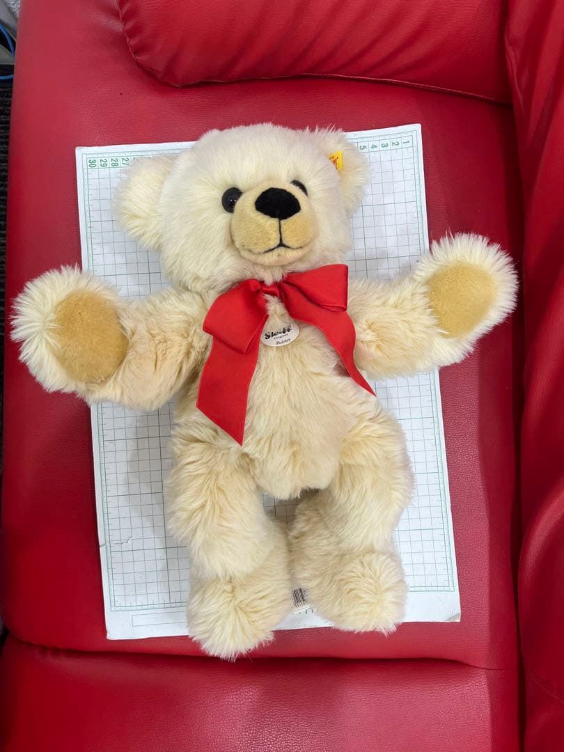 レア 希少 シュタイフ 赤リボン ボビー 40cm 014031 setife - メルカリ