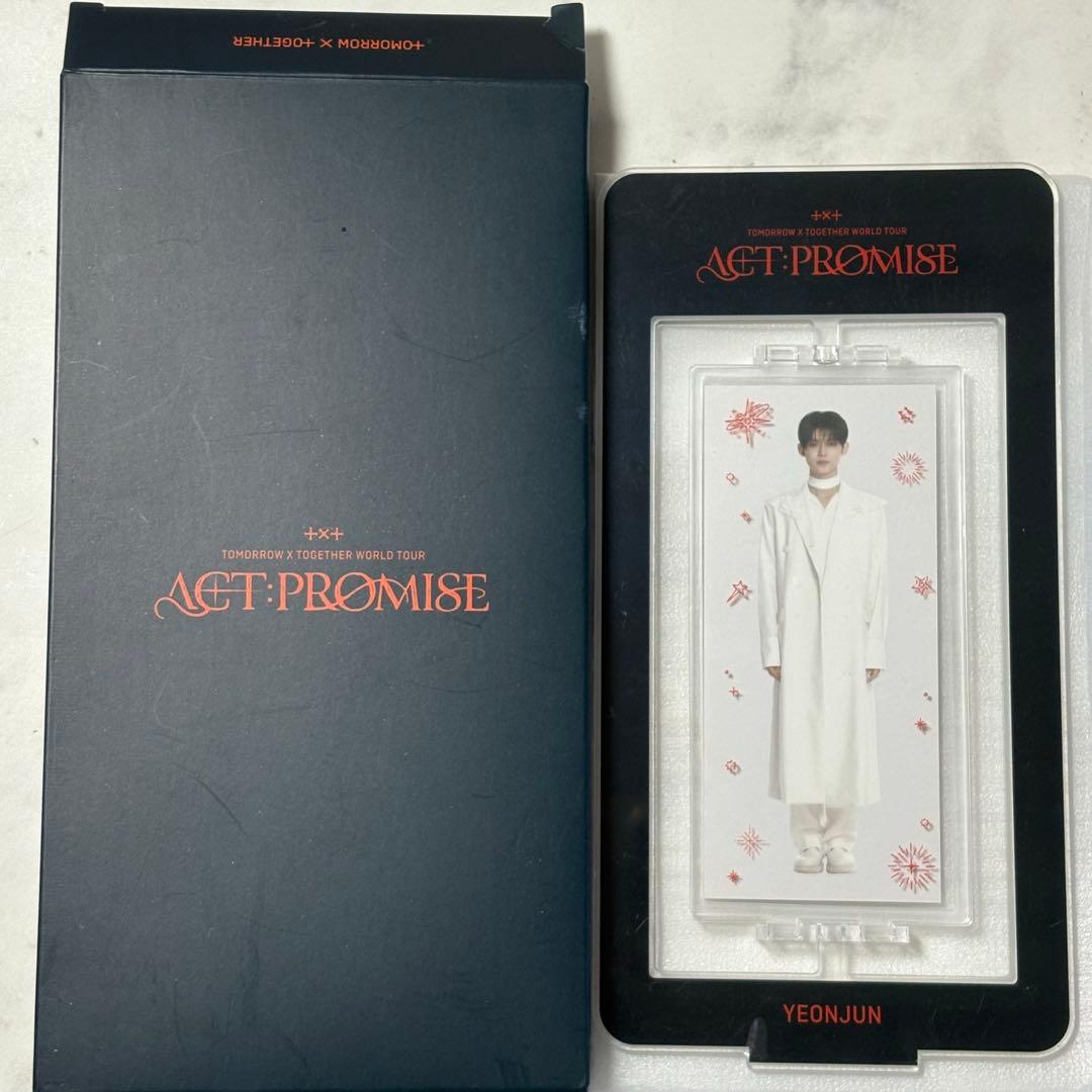 TXT ACT : PROMICE ヨンジュン 回転式アクリルスタンド アクスタ