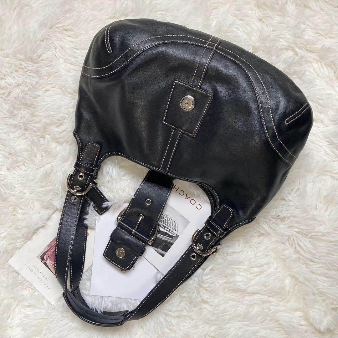 極美品 vintage coach old archive y2k black - メルカリ
