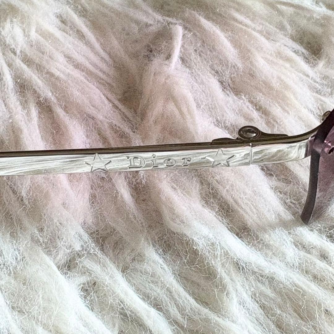 美品 クリスチャン ディオール サングラス YB7IK 星 イタリー製