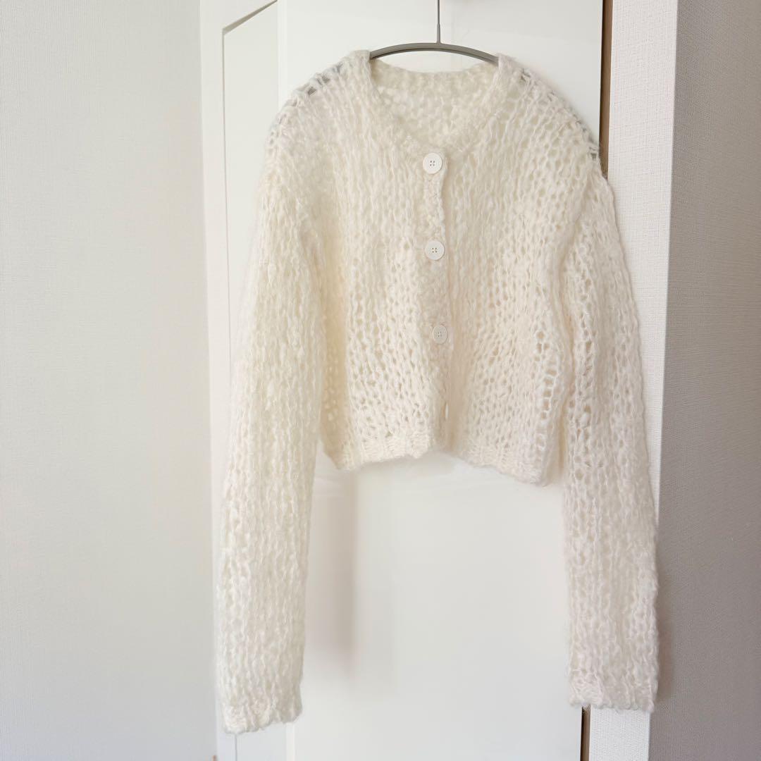 新品 AEWEN MATOPH ハンドニット カーディガン ユナイテッドアローズ