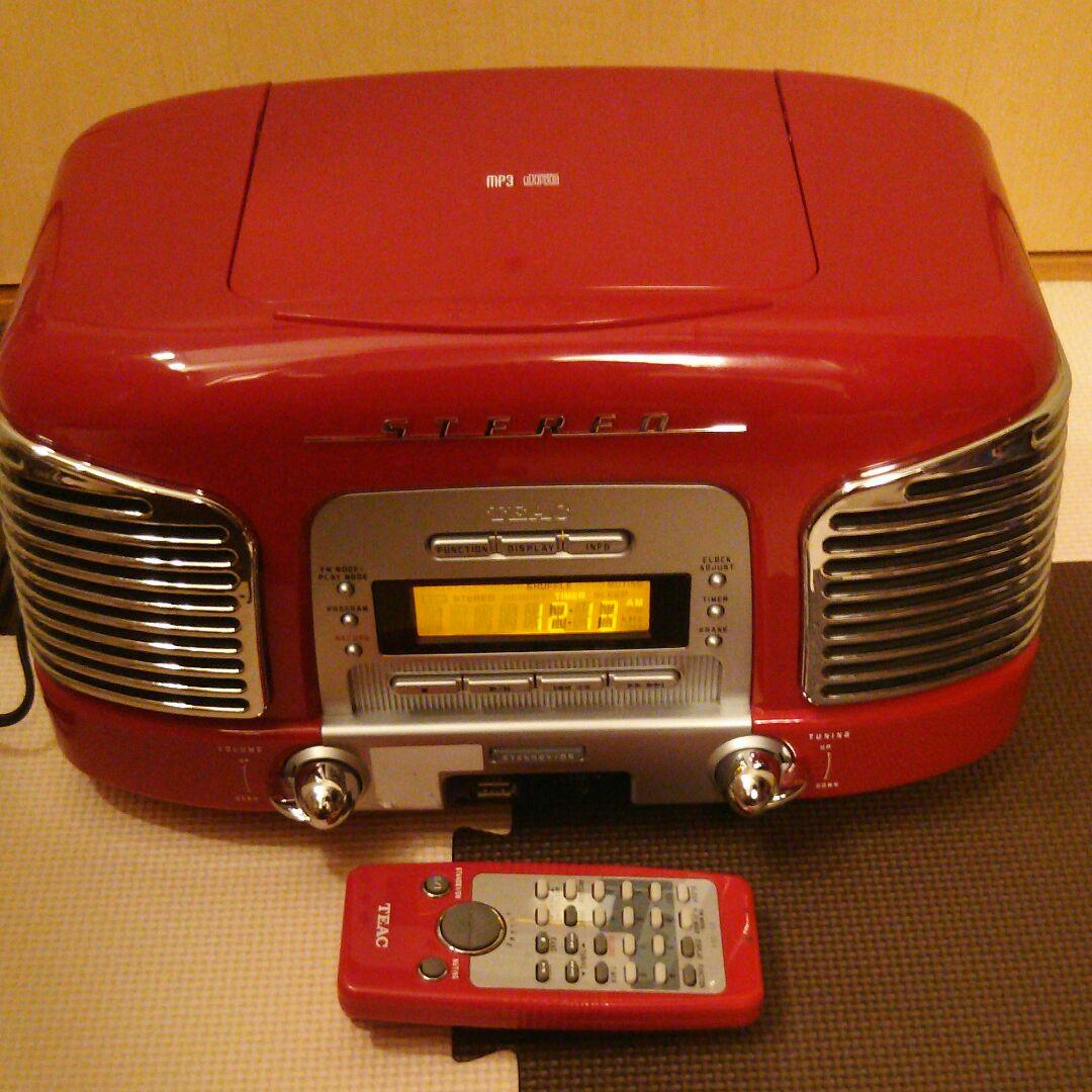 TEAC CD ラジオ SL-D920TEAC SL-D920 CDプレーヤー ラジオ MP3 レトロ