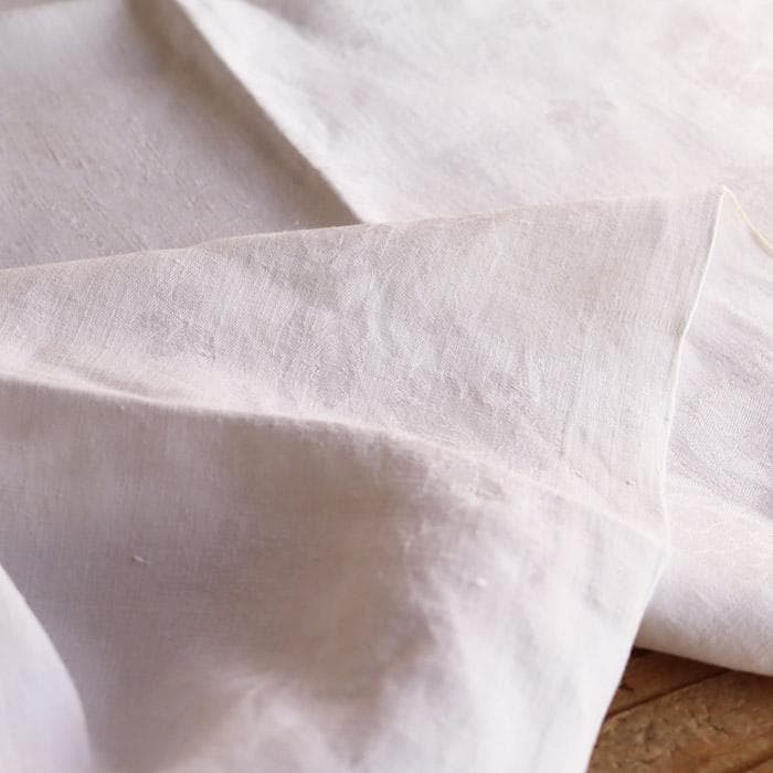 69】フランス アンティーク リネン ナプキン 2枚 イニシャル刺繍