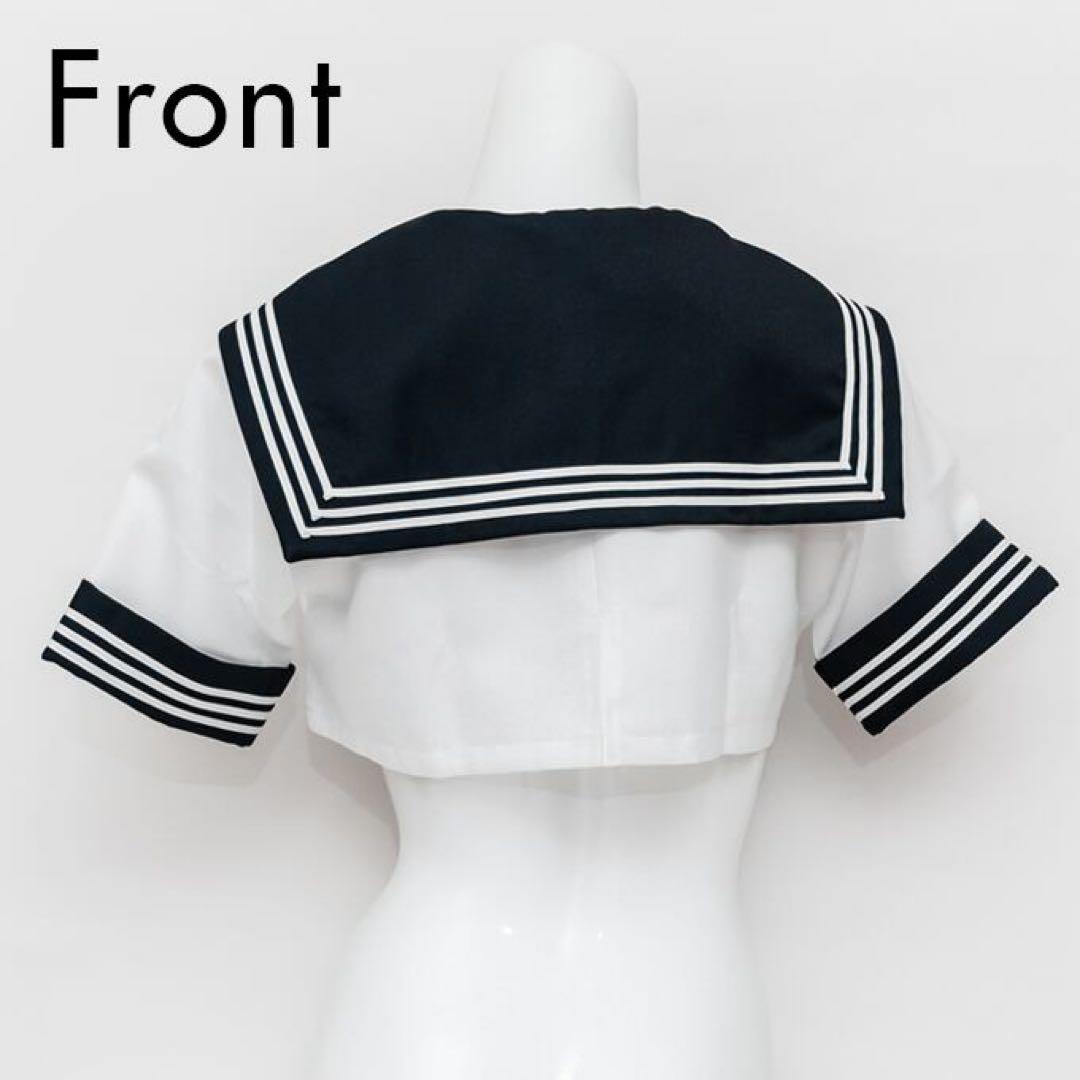 【コスプレ】口枷屋モイラ スクールフィクション セーラー水着 マイクロリボン