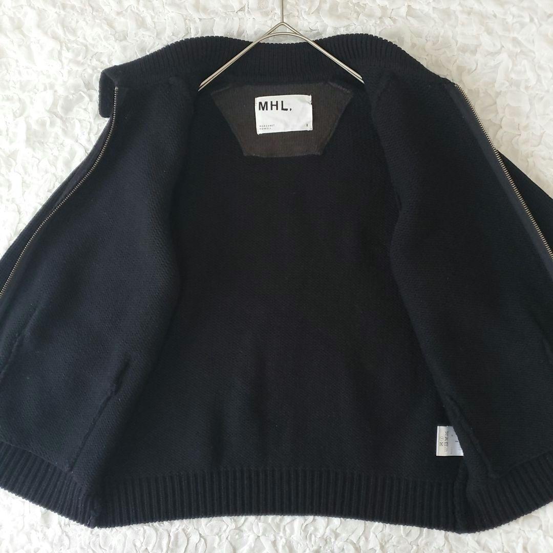 MHL マーガレットハウエル ニットジャケット ジップアップ