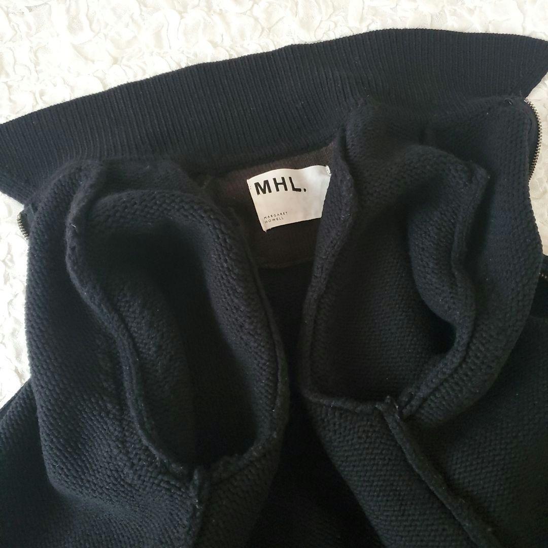 MHL マーガレットハウエル ニットジャケット ジップアップ
