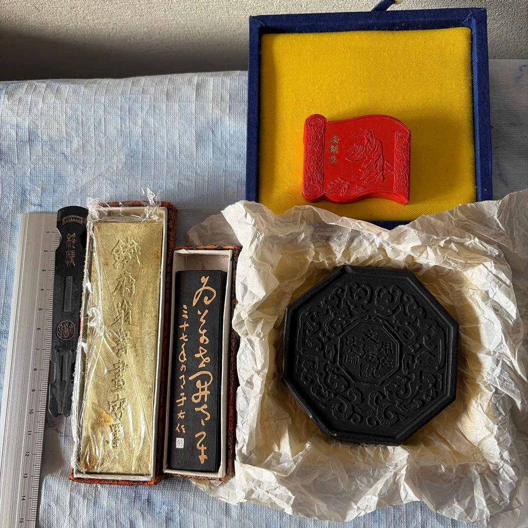 墨　唐墨　朱墨　中国　書画　習字　硯　China Yahoo!オークション -「中国書画墨」の落札相場・落札価格