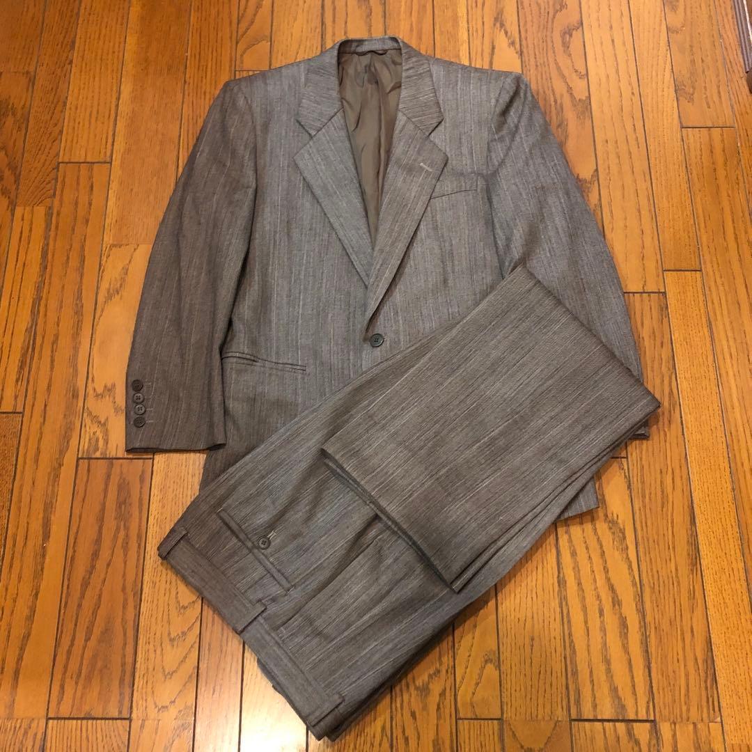 Christian Dior スーツ　Sサイズ Christian Dior】クリスチャンディオール ブラックダブルセットアップ