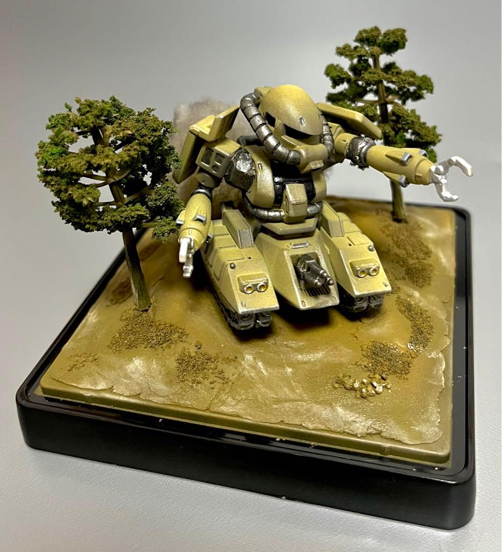 ザクタンク ガンダムコンバージ ジオラマ 塗装品 - メルカリ